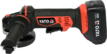 Аккум. углошлифовальная машина125 мм 18В+2аккум.YATO 